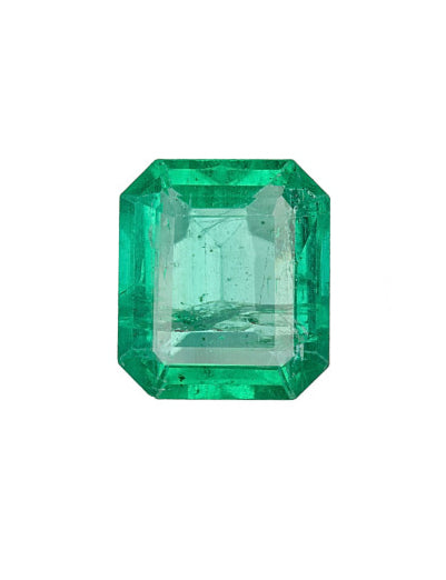 2.14 Carat Emerald Cut F2 Zambian Emerald GIA 22355440101