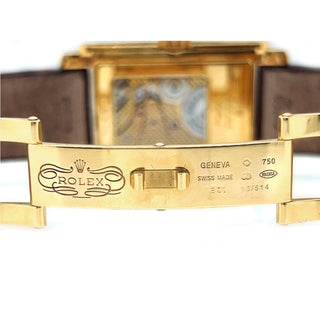 Rolex Prince Cellini Unisex Mens Womens 18K Yellow Gold Watch 5440/8